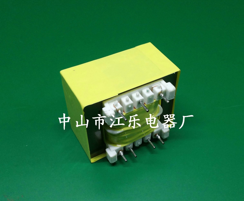 中山市东升镇江乐电器厂 供应 41*24*33电源变压器  12V/500mA